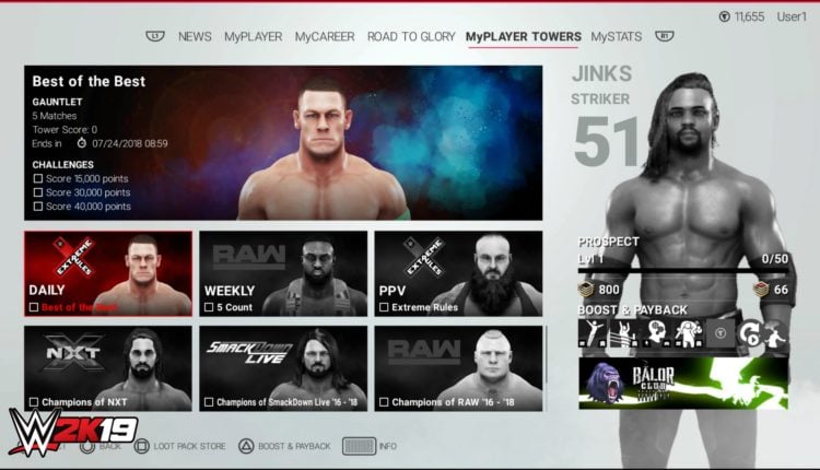 WWE 2K19