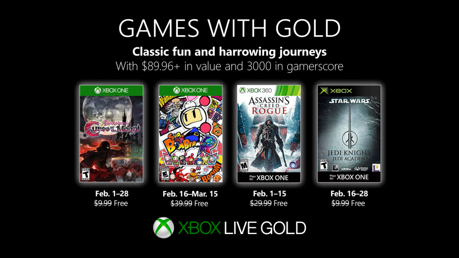 Games with Gold