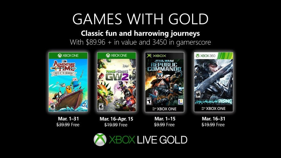 Games with Gold