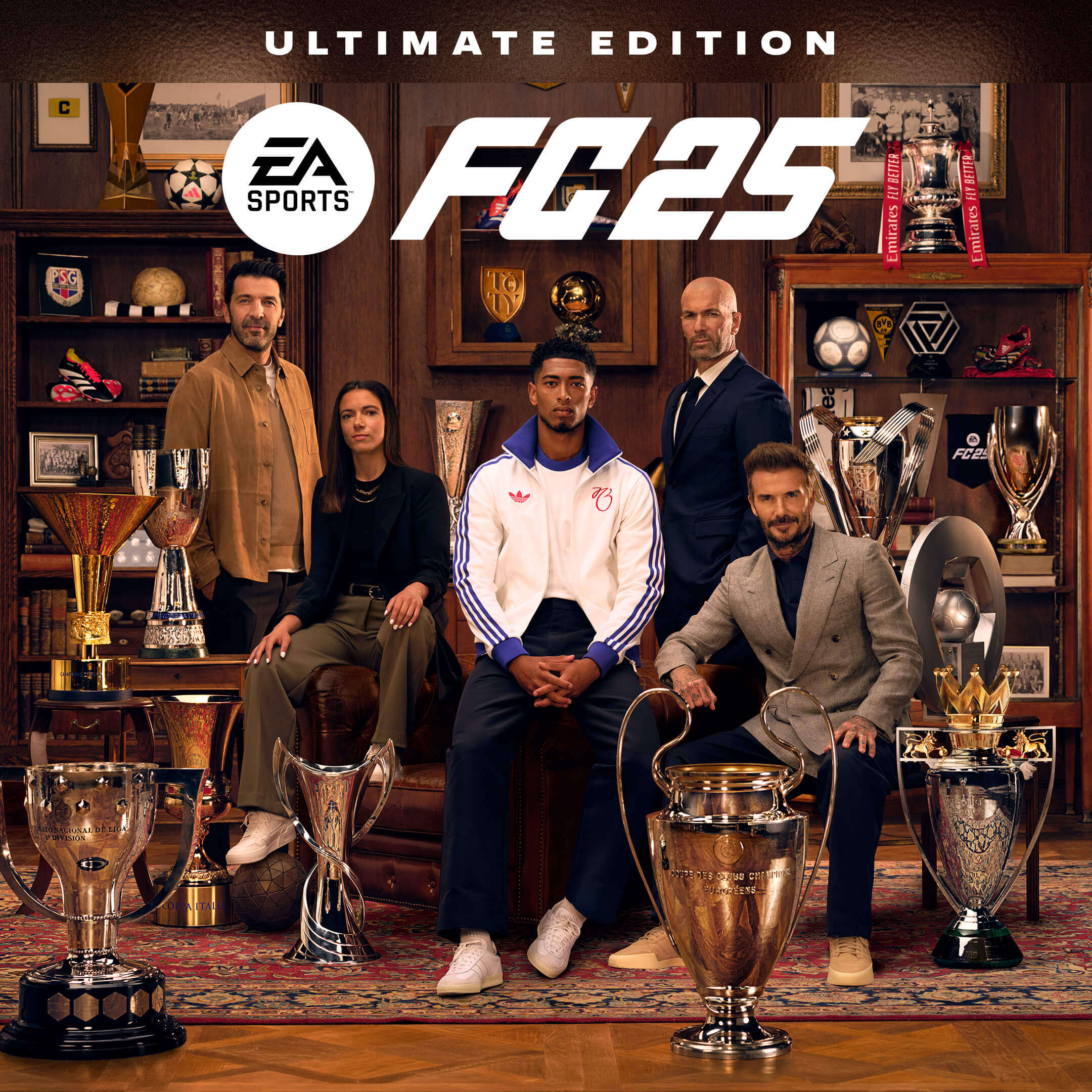 EA Sports FC 25 oyununun Ultimate Edition için hazırlanan kapak tasarımı gösterildi